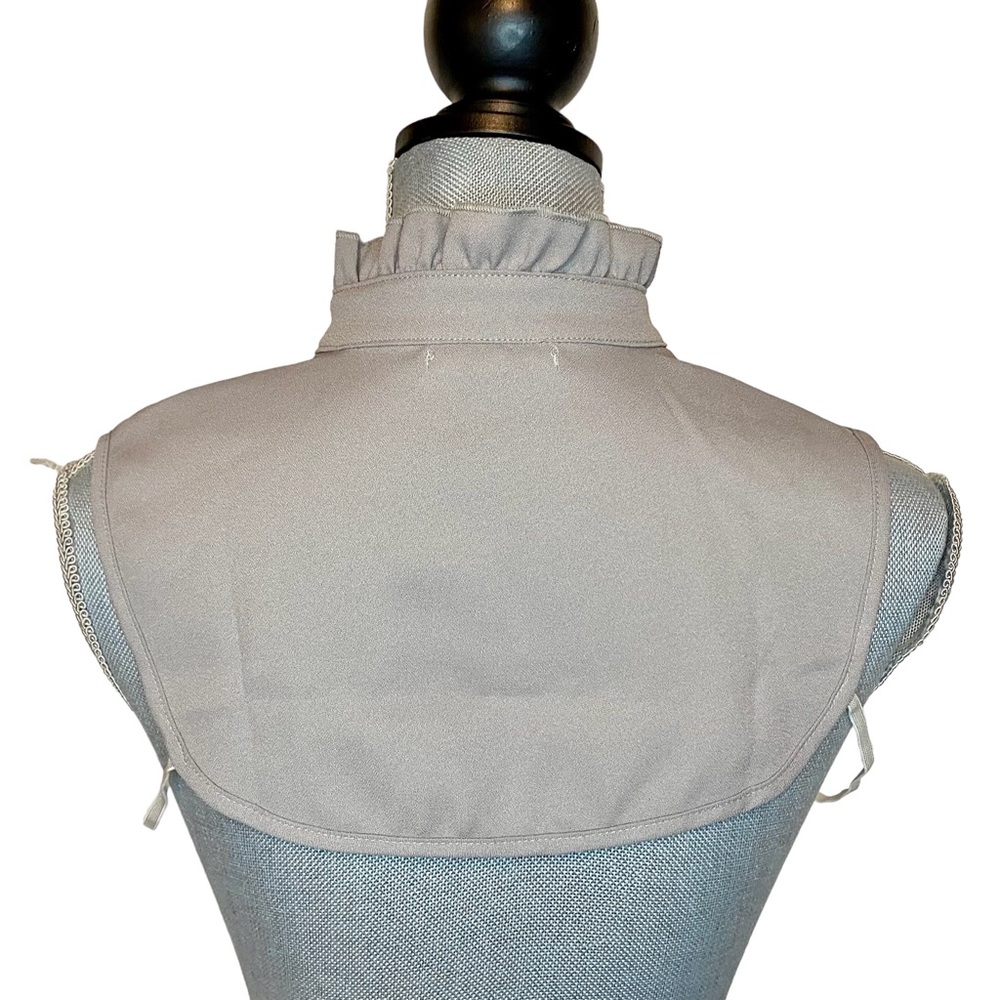 Gray Ruffle Dickey - Picture 4 of 6
